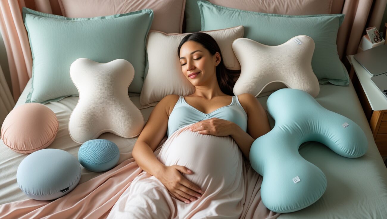 How to Pick the Perfect Pregnancy Pillow for Your Bed Size