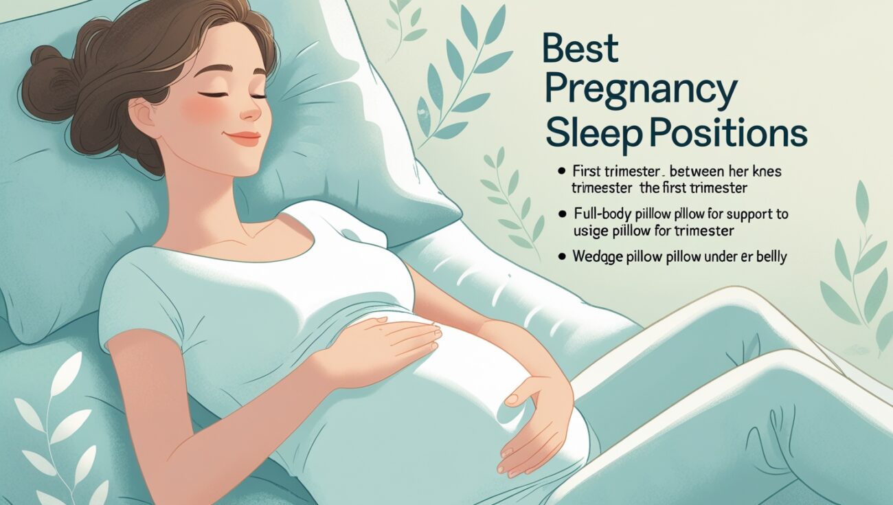 Best Pregnancy Sleep Positions for Each Trimester