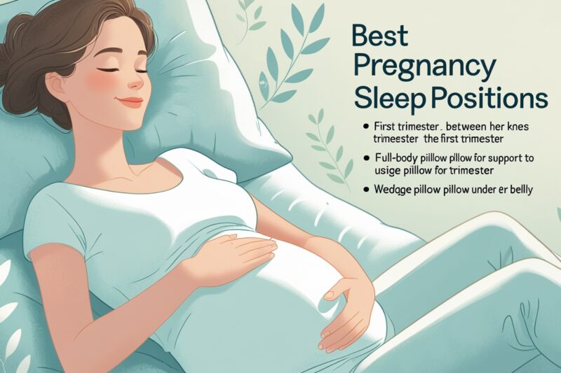Best Pregnancy Sleep Positions for Each Trimester