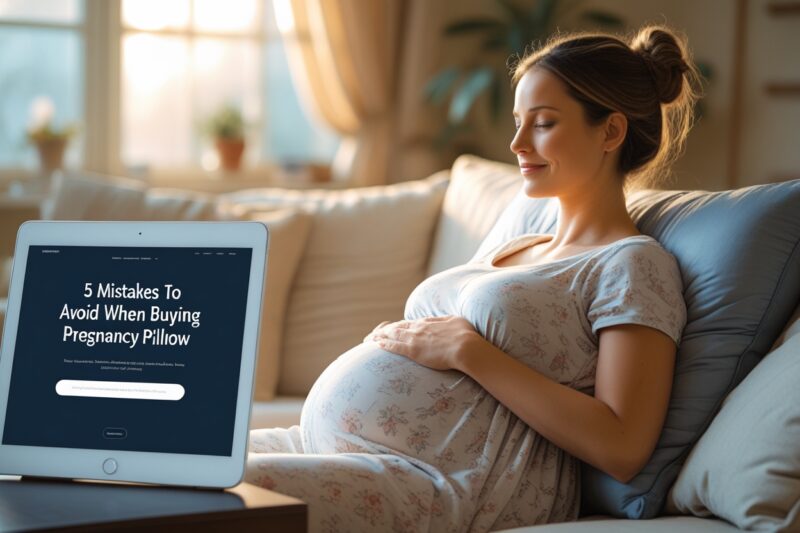 5 Mistakes to Avoid When Buying a Pregnancy Pillow