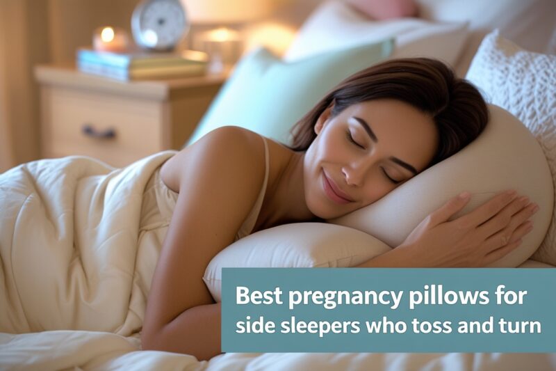 Best Pregnancy Pillows for Side Sleepers Who Toss and Turn