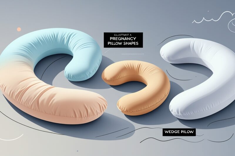 Pregnancy Pillow Shapes Explained: U, C, Wedge, and More