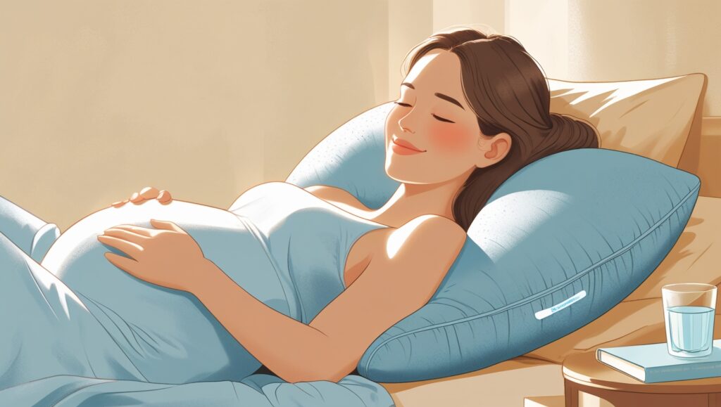 Best Pregnancy Pillow Positions for Heartburn and Acid Reflux Relief