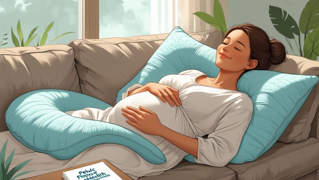 How to Use Pregnancy Pillows to Support Pelvic Floor Health