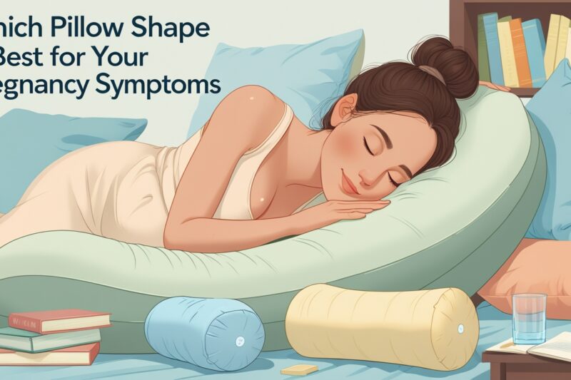 Which Pillow Shape Is Best for Your Pregnancy Symptoms?