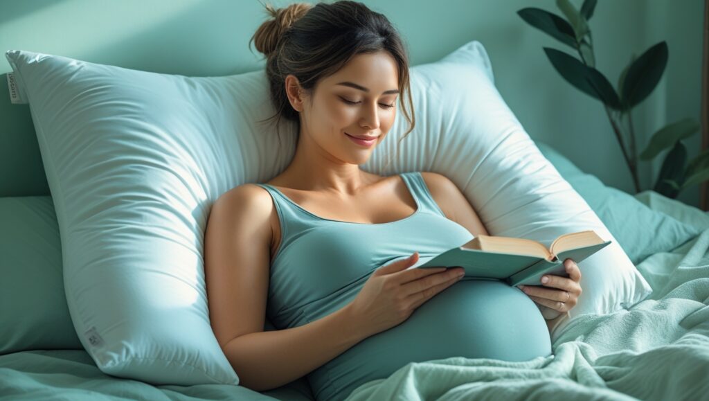 How to Keep Cool While Using a Pregnancy Pillow