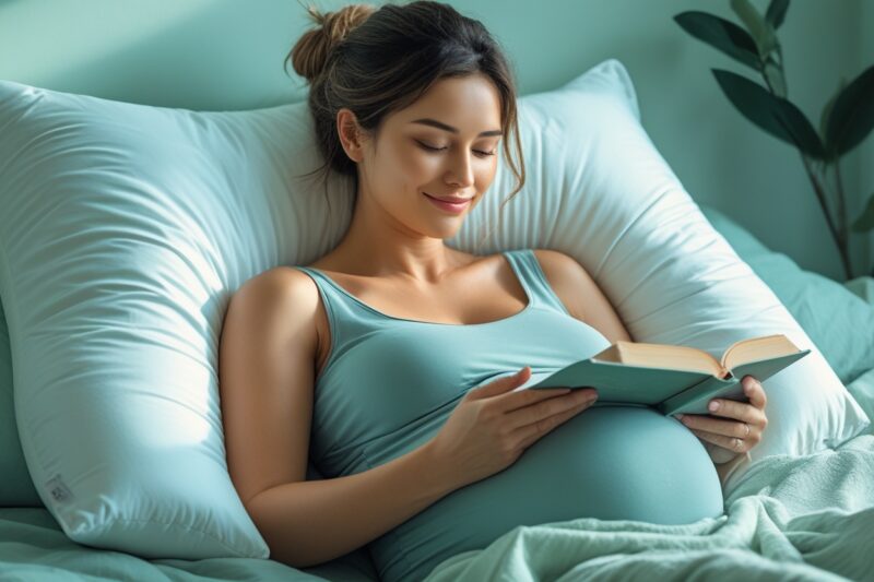How to Keep Cool While Using a Pregnancy Pillow