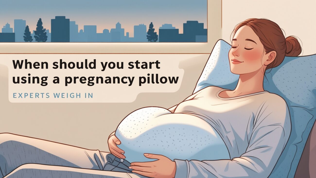 When Should You Start Using a Pregnancy Pillow? Experts Weigh In