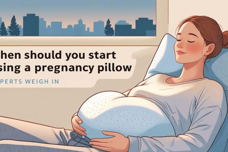 When Should You Start Using a Pregnancy Pillow? Experts Weigh In