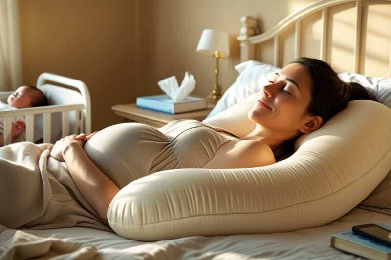 Can a Pregnancy Pillow Help You Sleep Better Postpartum?