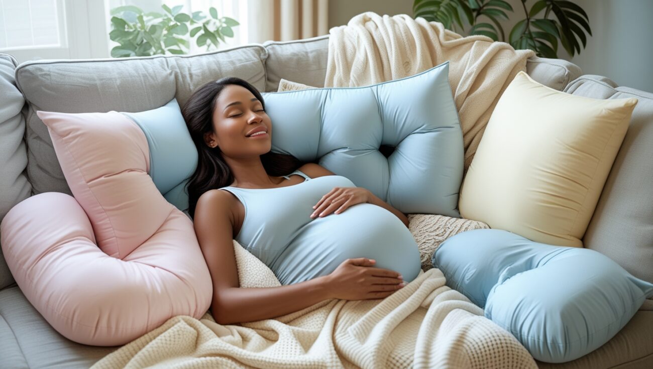 Best Pregnancy Pillow Setups for Living Room Lounging