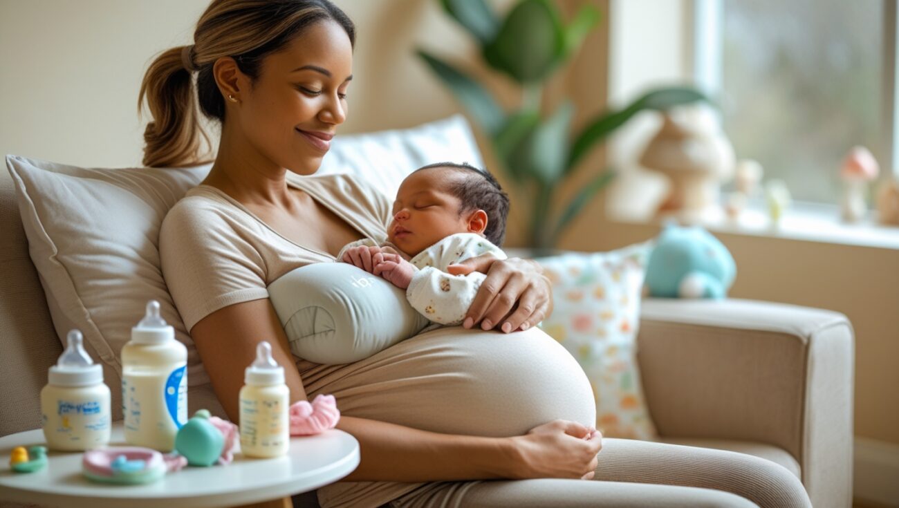 How to Use a Pregnancy Pillow for Nursing and Bottle-Feeding