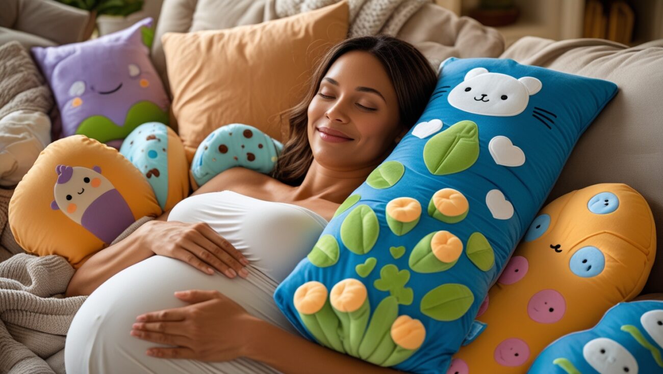 Best Body Pillows That Double as Pregnancy Support