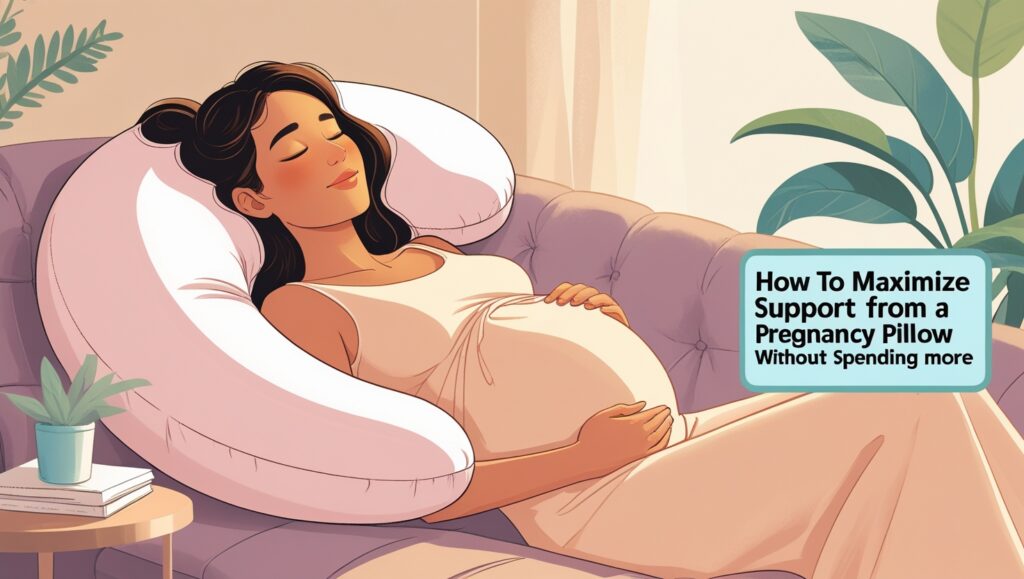 How to Maximize Support From a Pregnancy Pillow Without Spending More