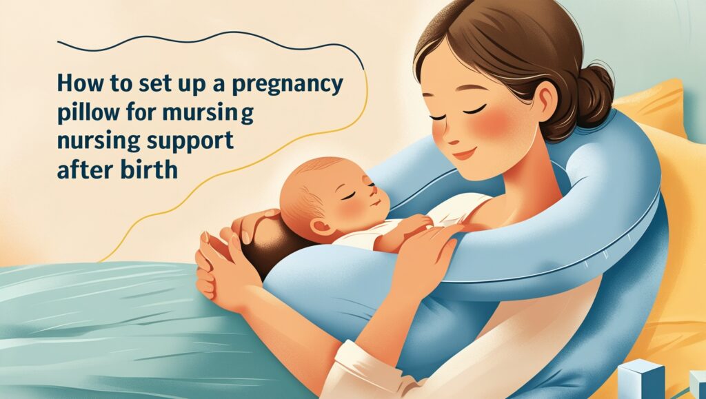 How to Set Up a Pregnancy Pillow for Nursing Support After Birth