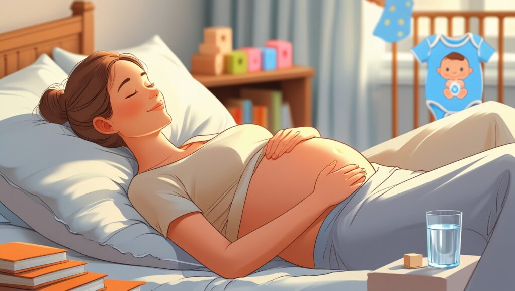 Pillow Positioning Tricks to Help Baby Drop in the Third Trimester